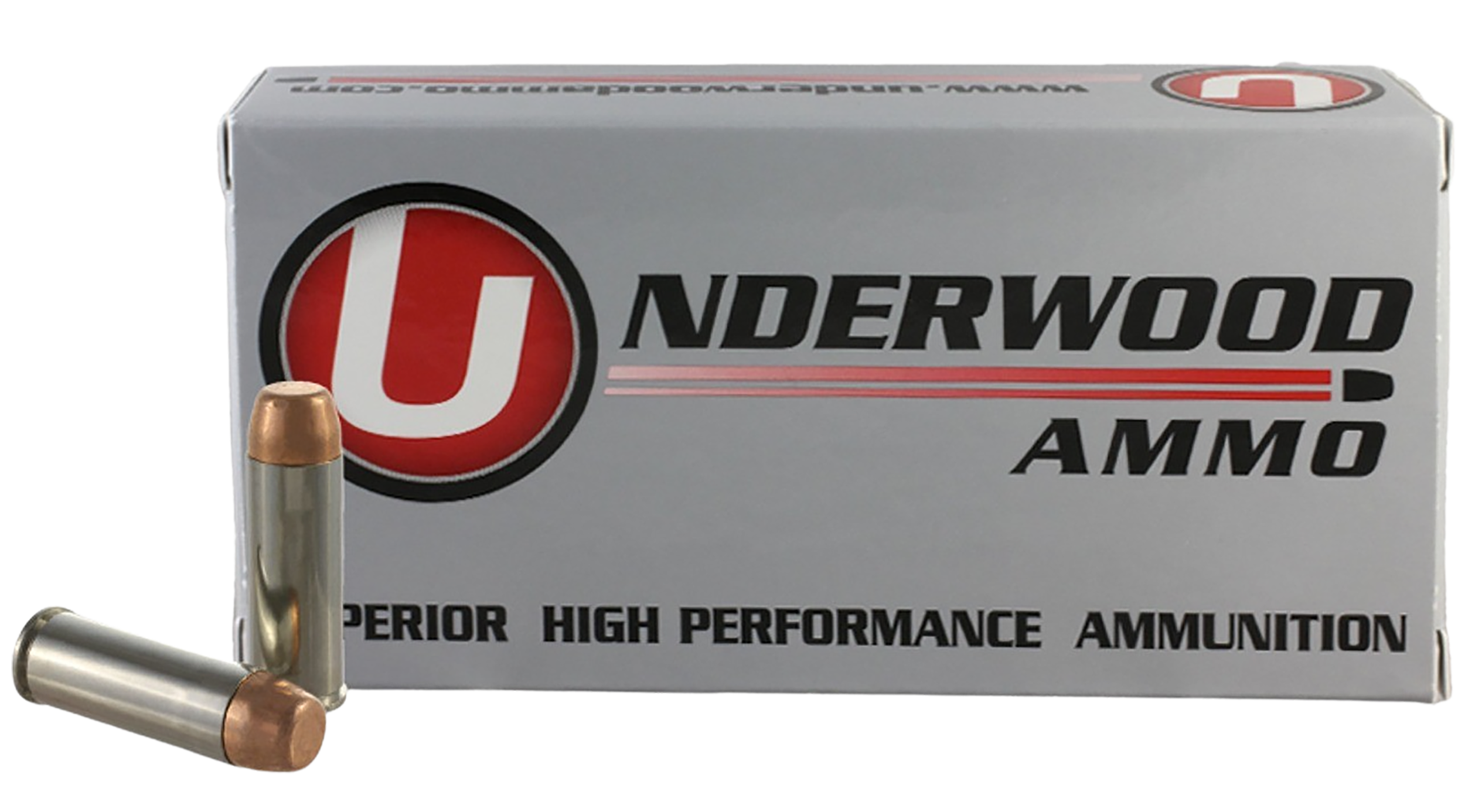 Underwood Ammo 432   45Colt 250gr Full Metal Jacket 50 Per Box/10 Case
