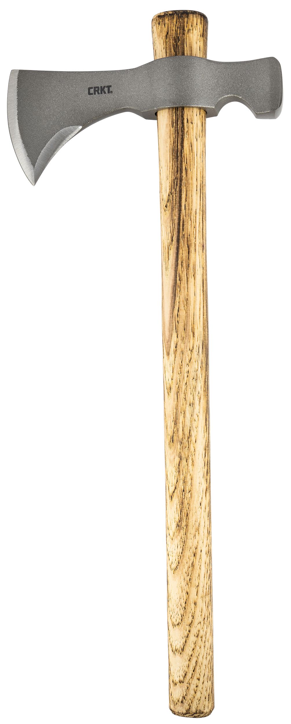 CRKT 2730 Woods Chogan T-Hawk 3.50" Blade 1055 Carbon Steel Blade Tennessee Hickory Handle 19" Long Tomahawk w/Hammer