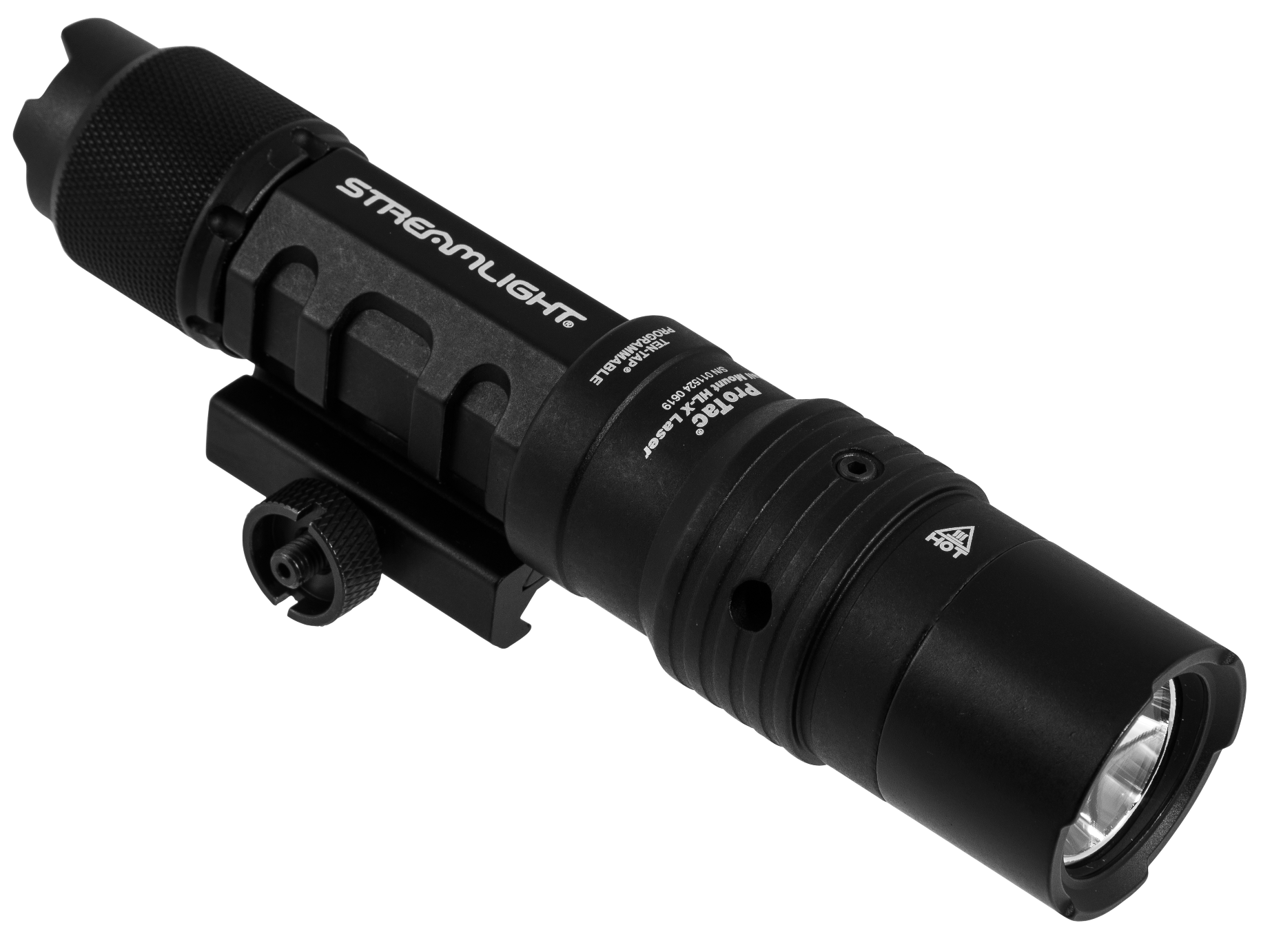 Streamlight 88089 ProTac HL-X Rail Mount Black Anodized Aluminum 60/1000 Lumens, White LED Bulb/Red Laser, 270 Meters, Beam Picatinny Rail Mount