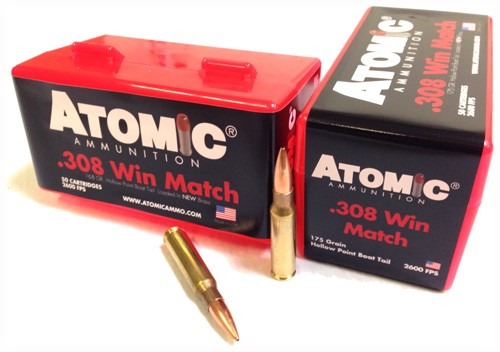 ATOMIC 308 WIN 175GR MATCH BTHP 50RD 10BX/CS <<