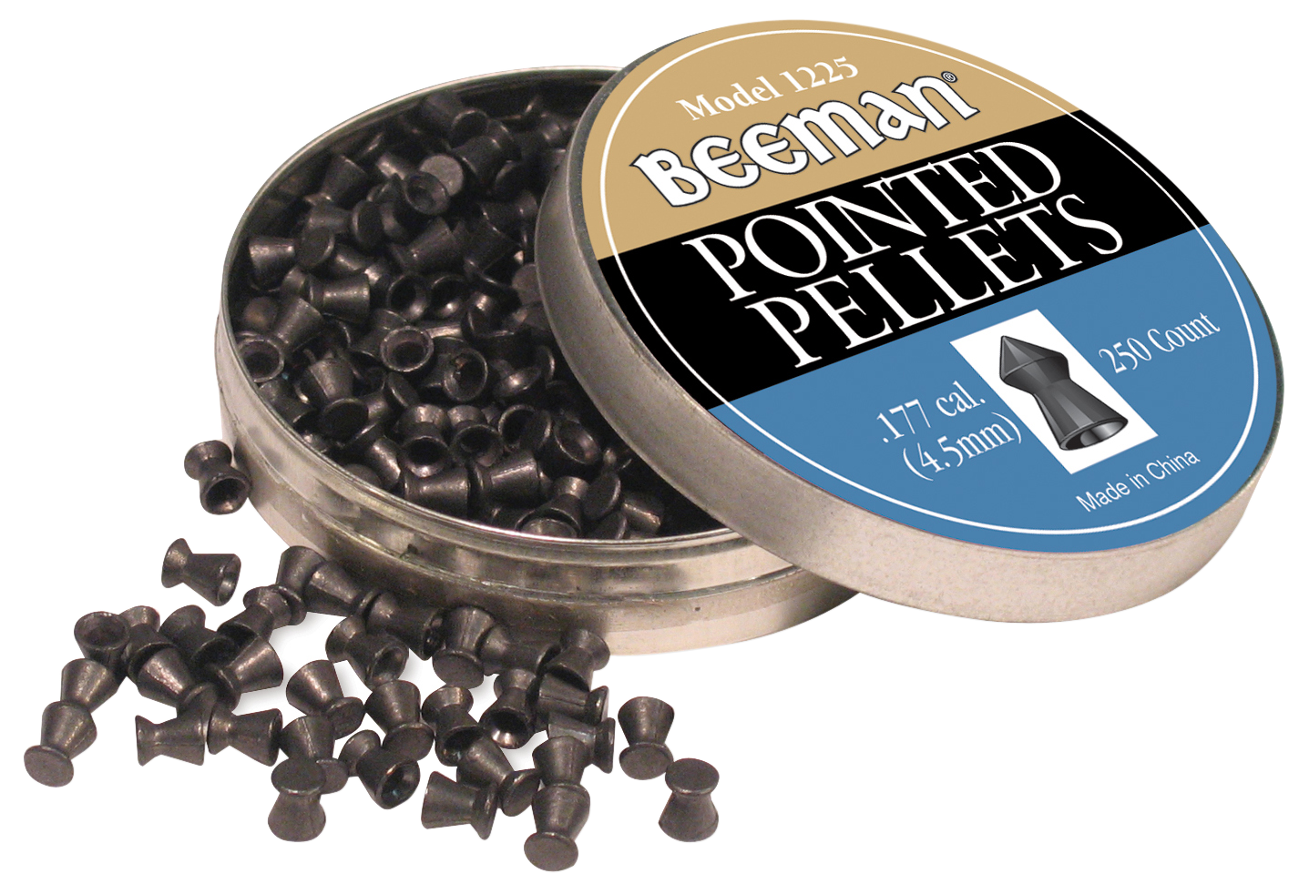 Beeman 1225  Pointed 177 Lead 250/Tin