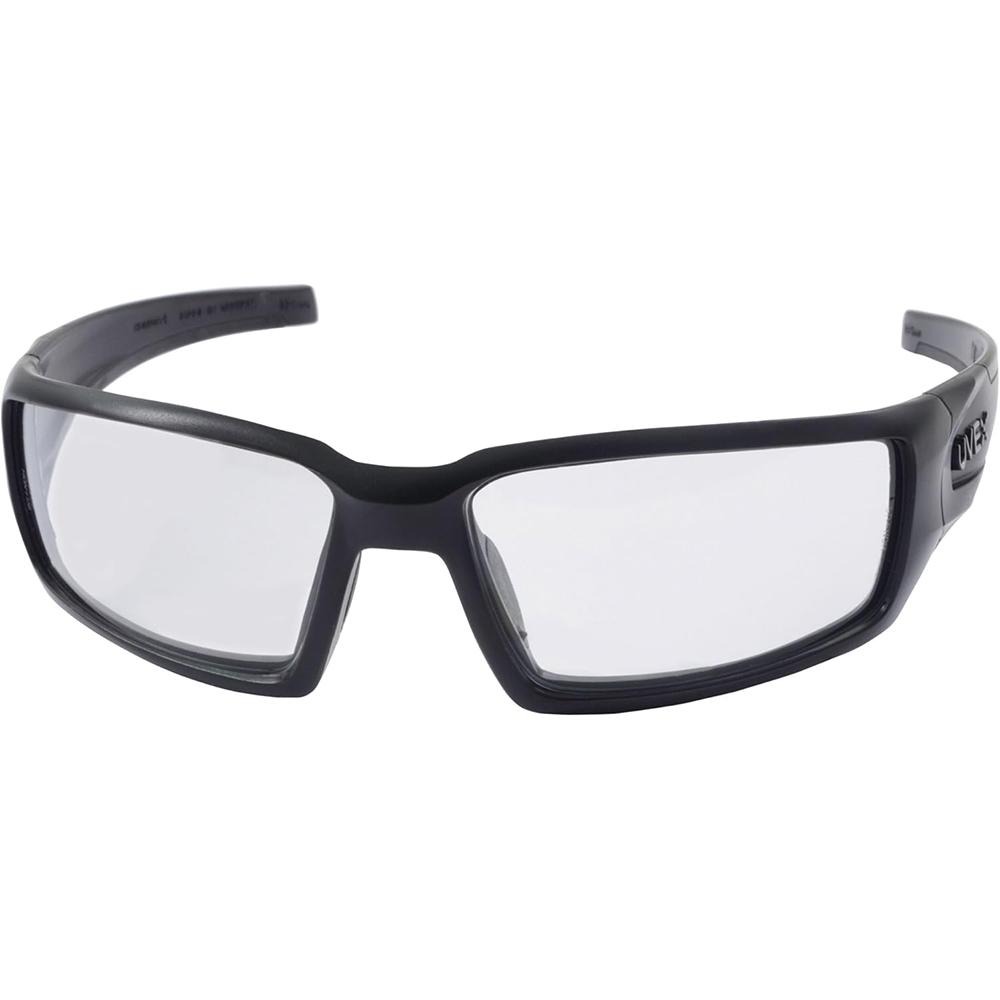 Howard Leight UVEX Hypershock Shooting Glasses Black with Clear Lens