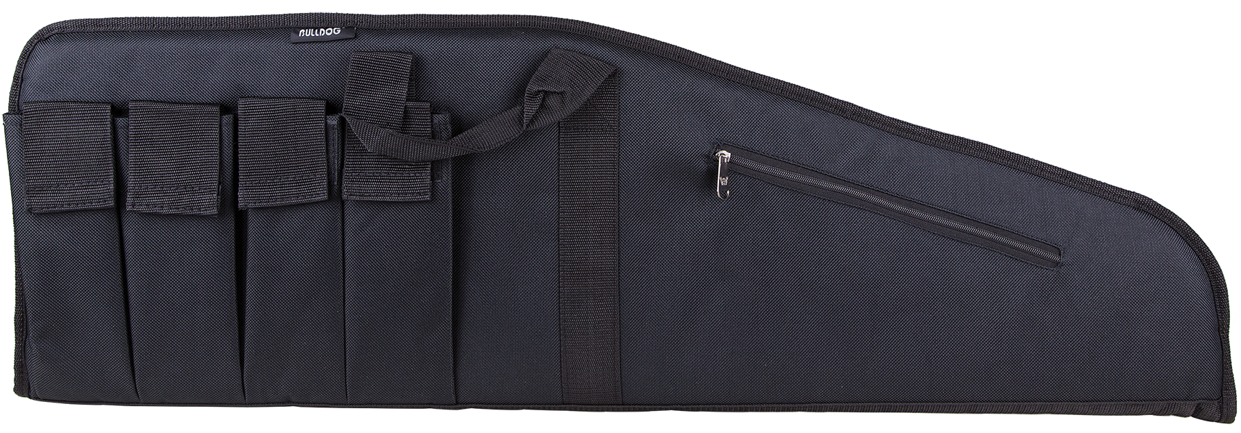 Bulldog BD422 Extreme Tactical  35" Black Water-Resistant Nylon, Tricot Lining, 4 External Velcro Magazine Pouches, Soft Padding