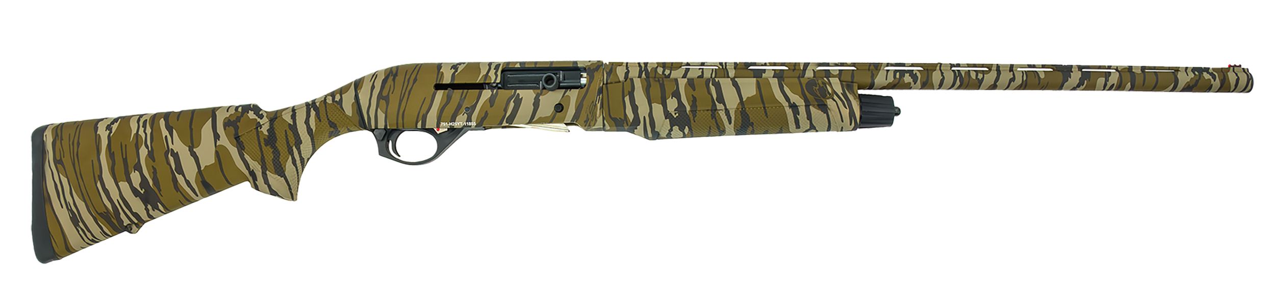 Spandau Arms 21000194 S2 20 Gauge Semi-Auto 3" 3- 2.75" Shells 24" Overall Mossy Oak Bottomland Vent Rib Barrel, Drilled & Tapped Receiver & Fixed Synthetic Stock, Benelli Choke Tube System