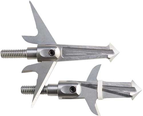 SWHACKER BROADHEAD LEVI MORGAN 2-BLD 125GR 1.75" CUT 3PK