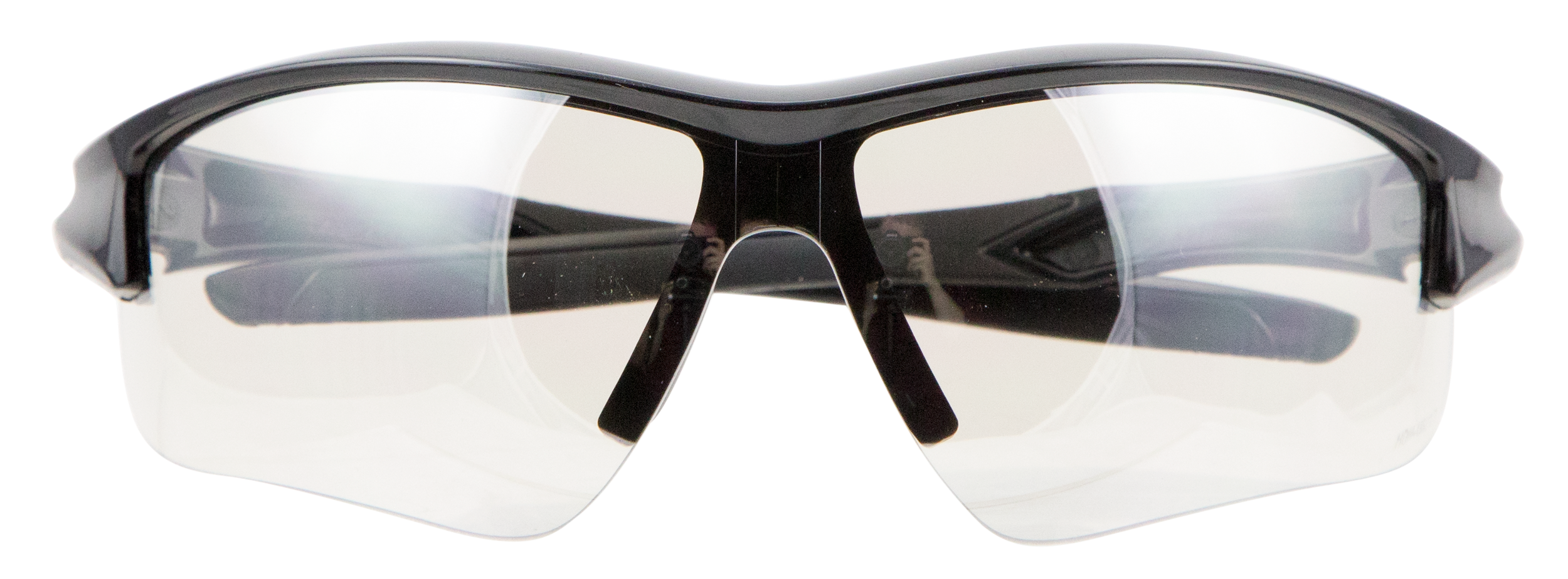 Howard Leight R02216 Uvex Acadia Adult SCT Reflect-50 Mirror Lens Scratch Resistant Black Frame