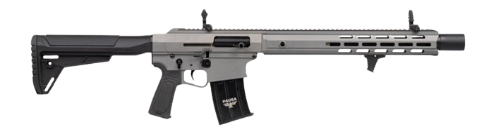 Panzer Arms PAAR12PROGLF AR12 Pro-L Semi-Auto 3" 5+1 18.50" Black Barrel, Tactical Gray Cerakote Aluminum Receiver w/Picatinny Rail, M-LOK Handguards, Gray Synthetic Stock, Black Polymer Grip