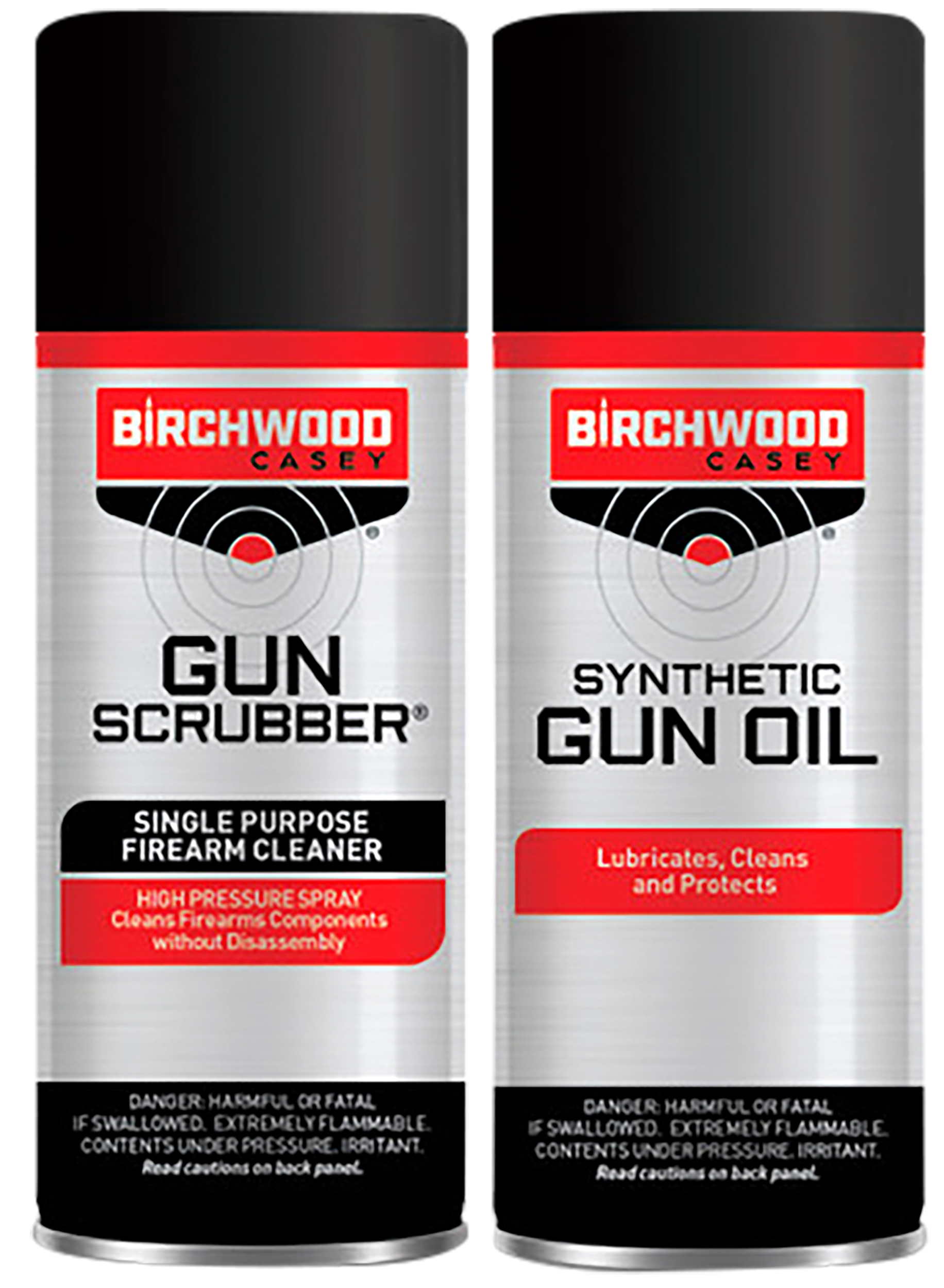 Birchwood Casey 33329 Gun Scrubber & Synthetic Gun Oil Combo Pack 1.25 oz Aerosol 2 Pack