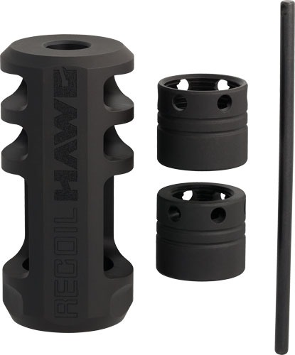 BROWNING RECOIL HAWG MUZZLE BRAKE MTT BLK W/2 COLLARS/TOOL
