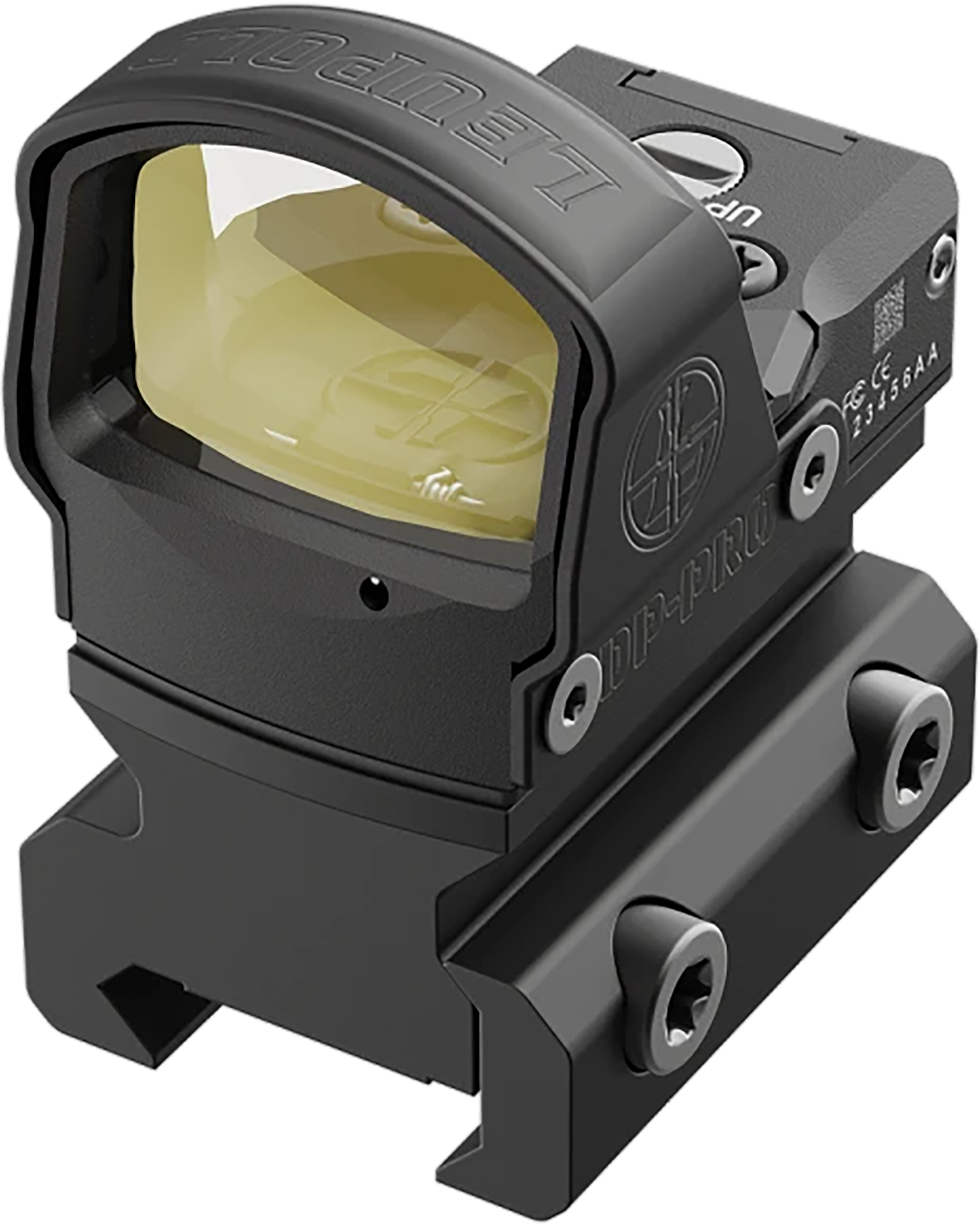 Leupold 177156 DeltaPoint Pro Matte Black 1 x 1.01" x 0.68" 2.5 MOA Red Dot with AR Mount
