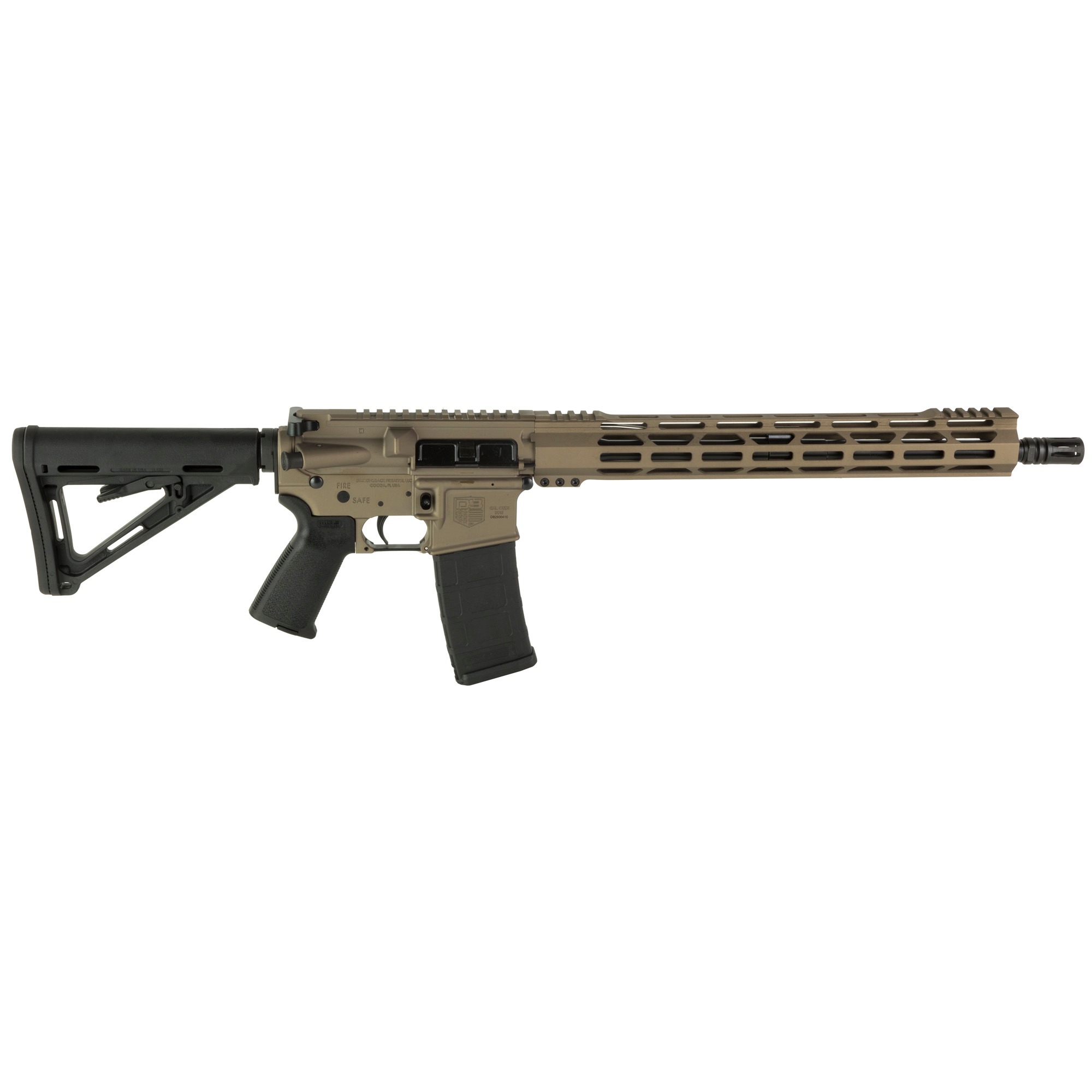 DBF DB15 5.56 16" MLOK 30RD SMK BRZ
