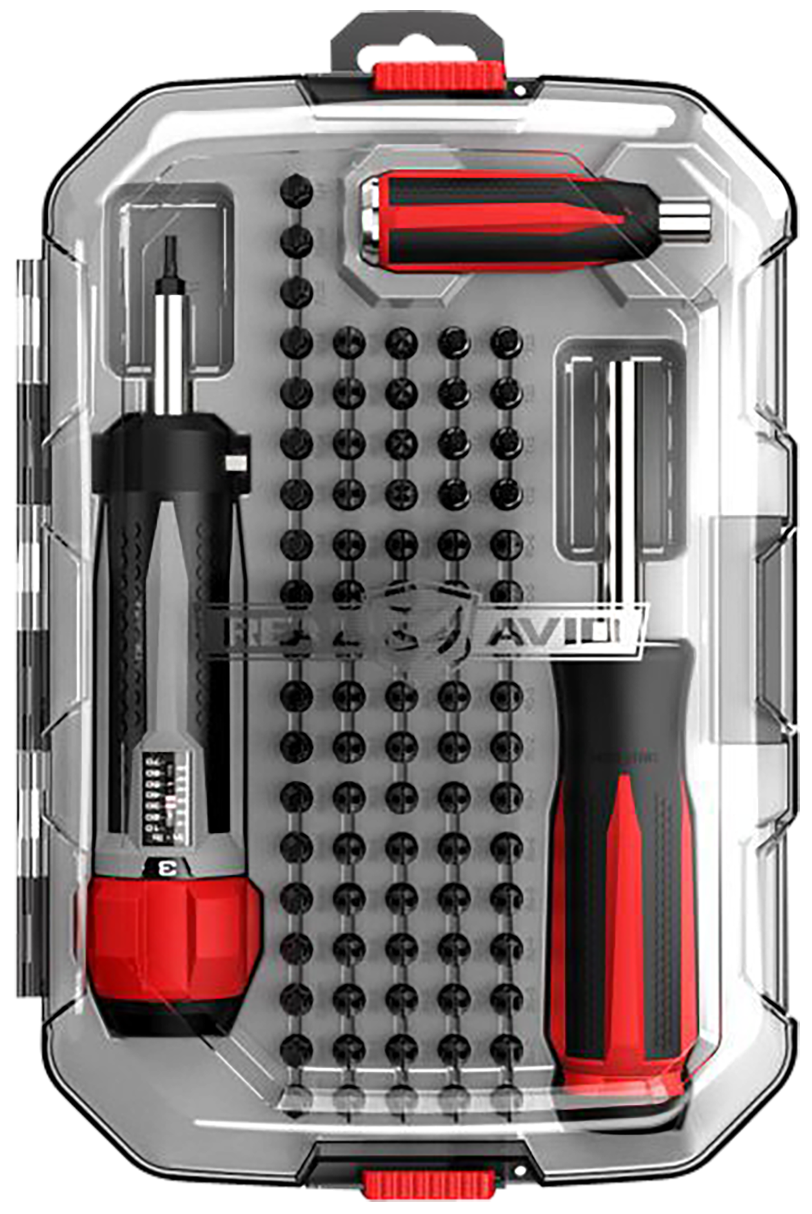 Real Avid AVSTDMS Smart-Torq & Driver Master Set Black Oxide Universal Firearm 83 Pieces