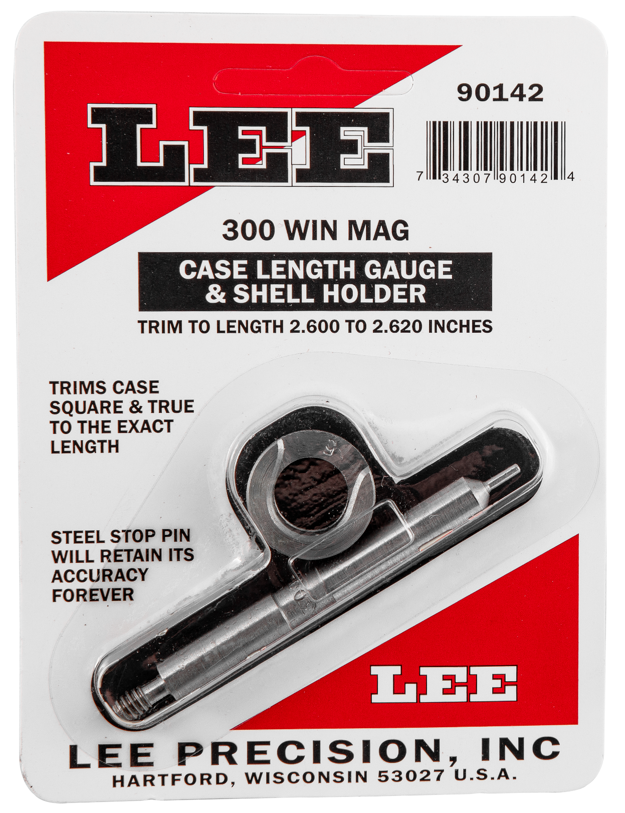 Lee Precision 90142 Case Length Gauge 300 Win Mag