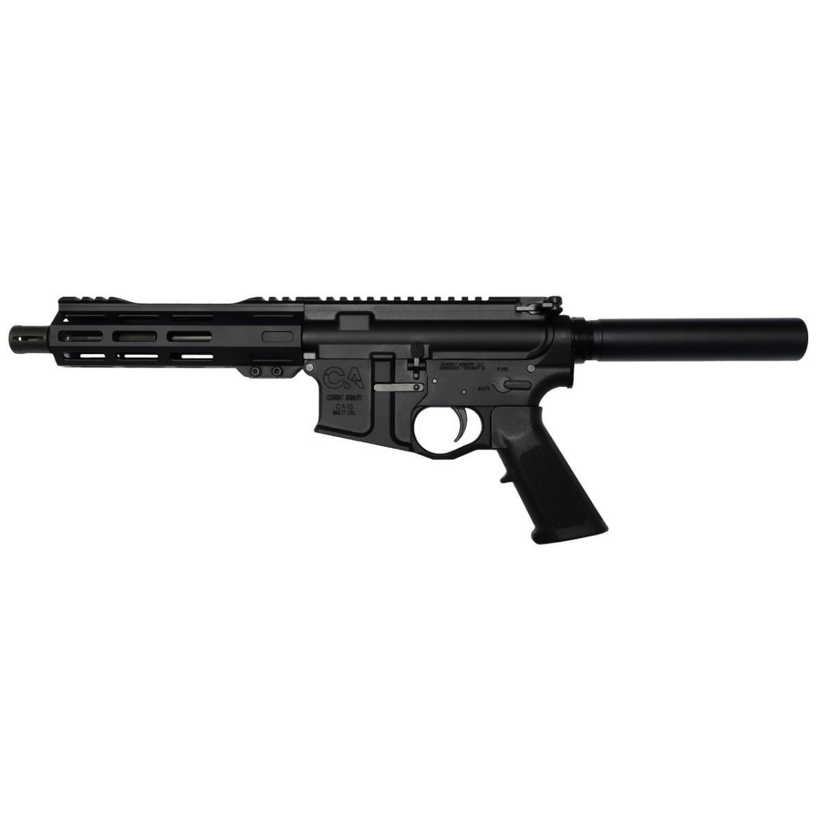 Combat Armory CA-15 Pistol 300 Blackout 30rd Magazine (1) 7.5" Barrel 7'' Slim Pic M-LOK Rail