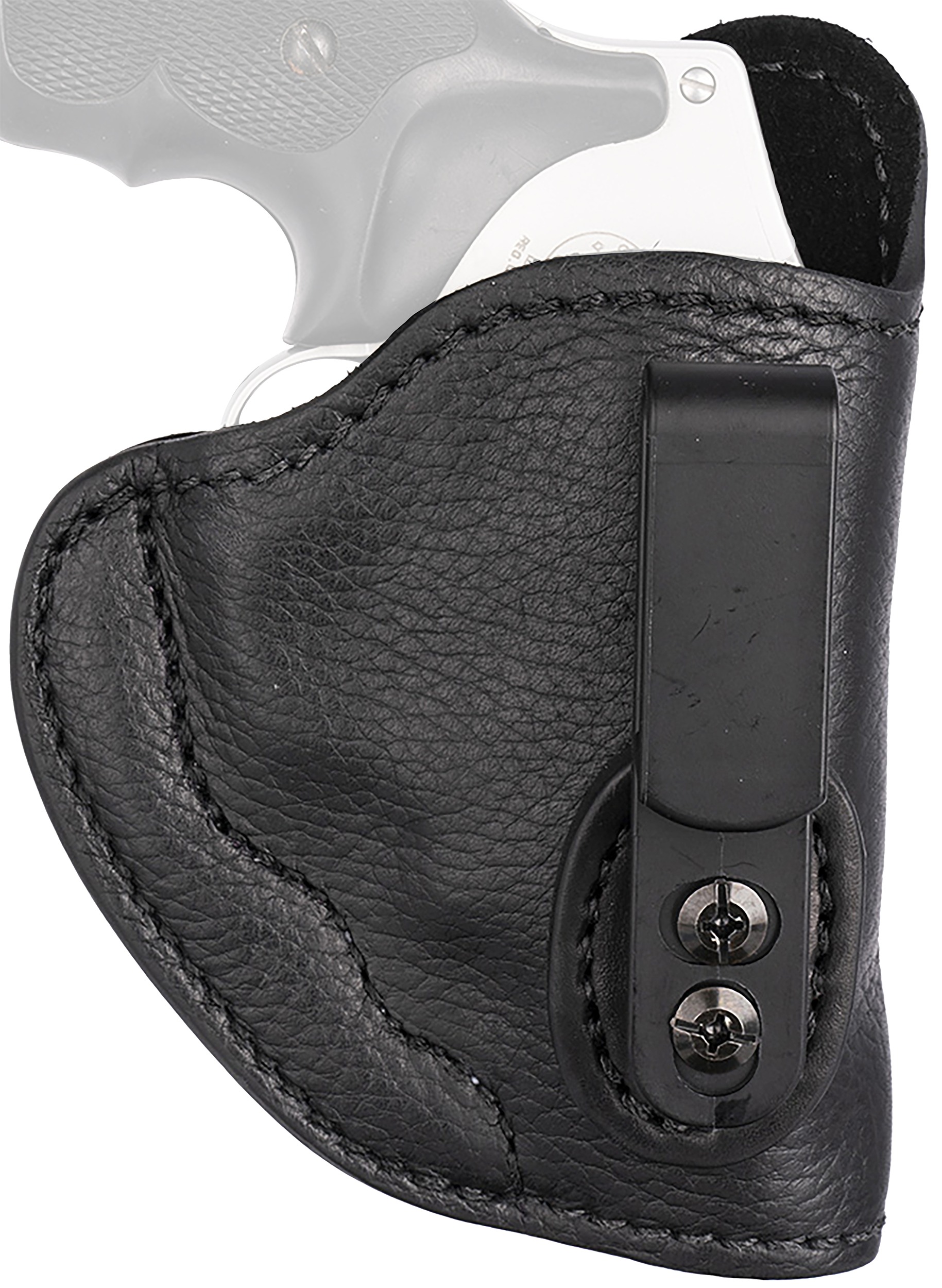 1791 Gunleather UCH2NSBR Ultra Custom  IWB Size 02 Night Sky Black Leather Belt Clip Fits S&W J Frame/Ruger LCR Right Hand
