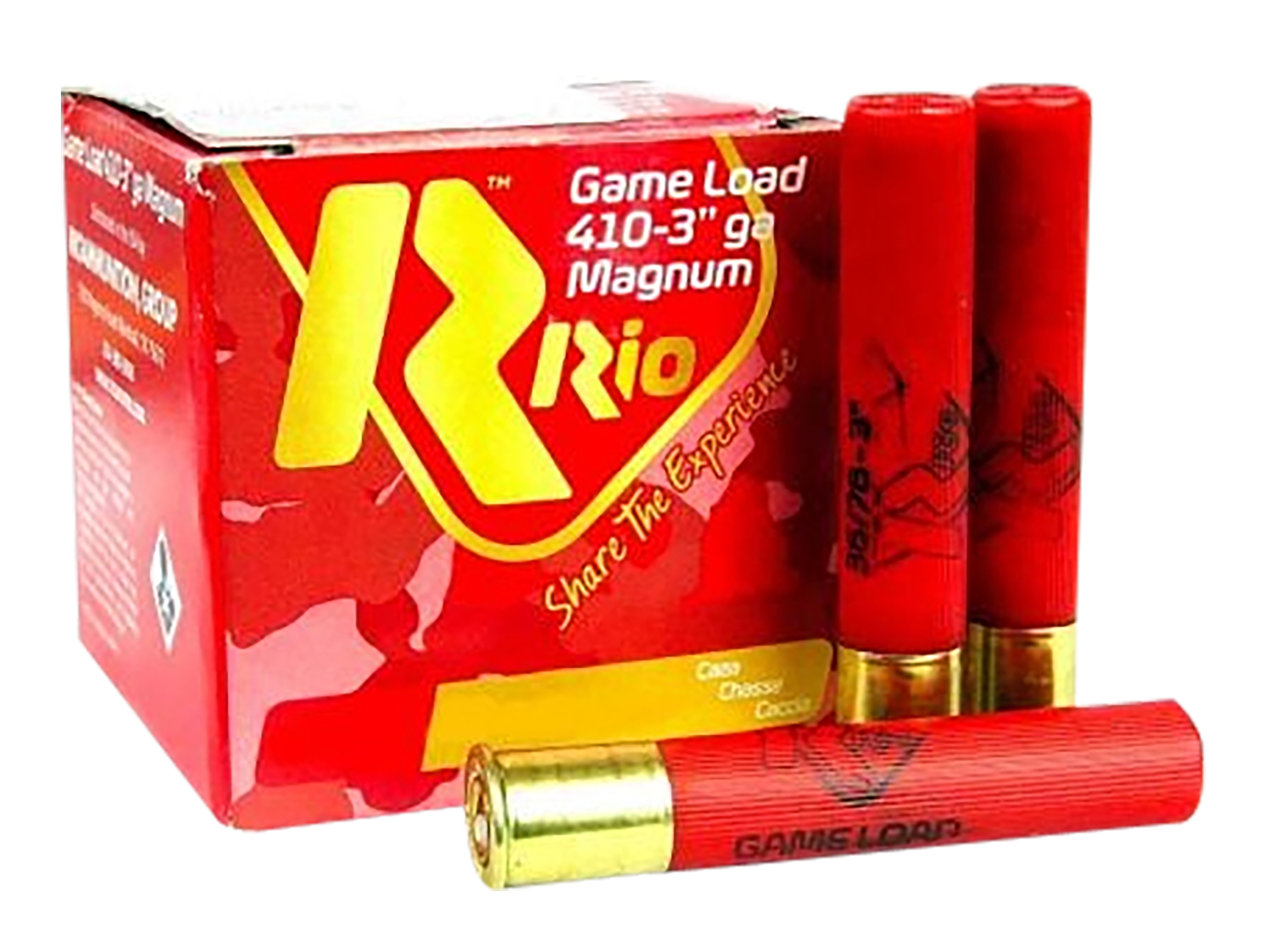 Rio Ammunition RCHV368 Game Load  410Gauge 3" 11/16oz 8Shot 25 Per Box/10 Case