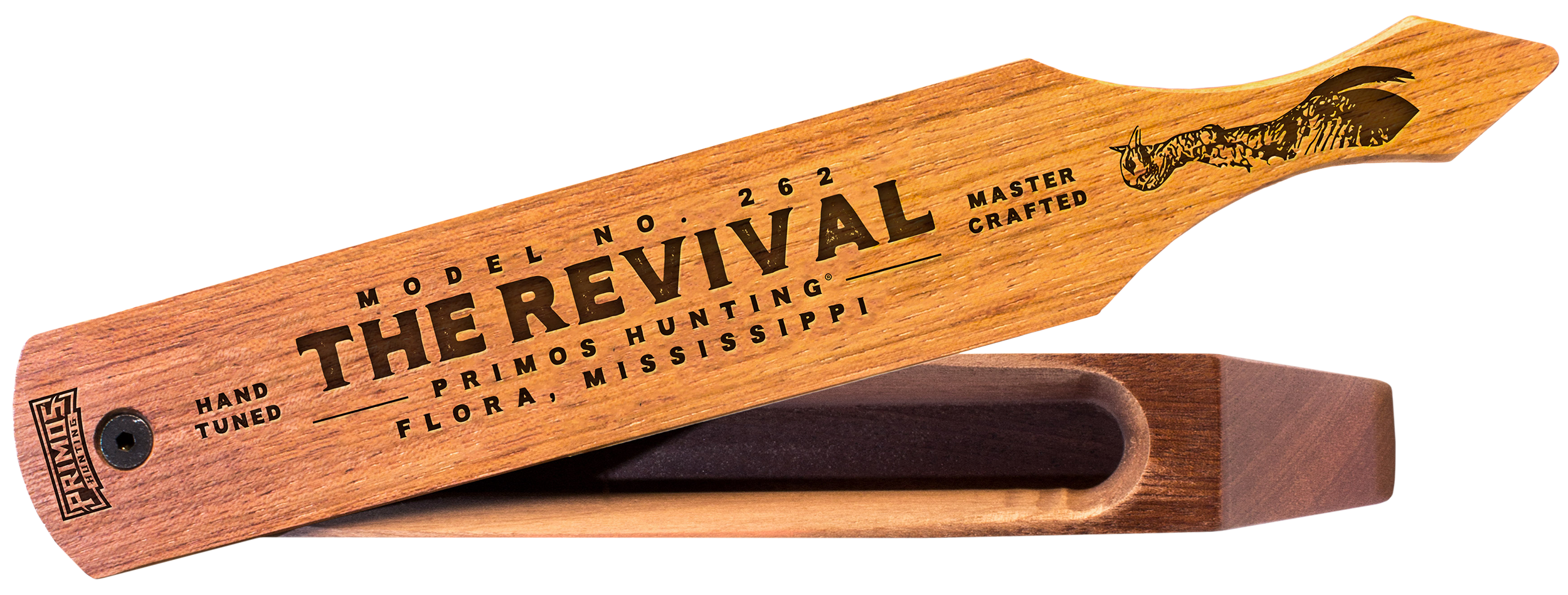 Primos PS262 Revival  Box Call Attracts Turkeys Brown Wood