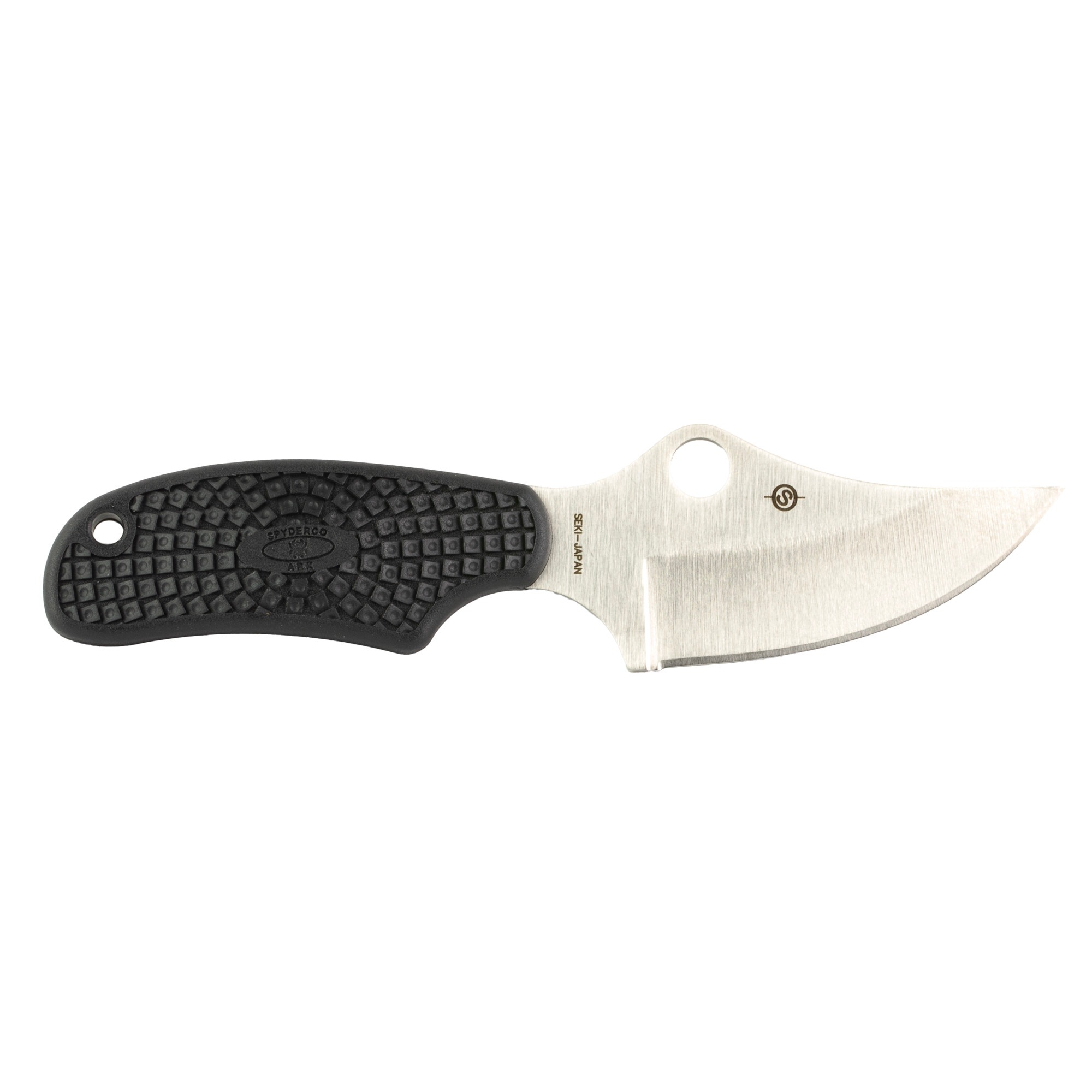 SPYDERCO ARK LTWT 2.56" BLK W/SHEATH