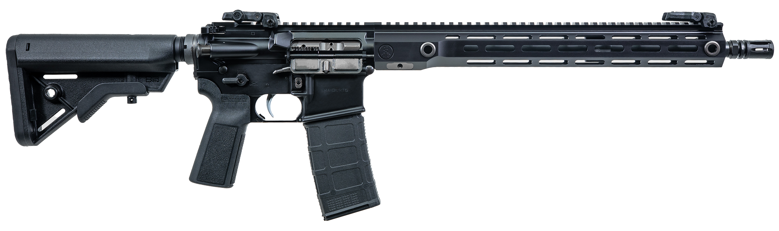Watchtower Firearms RDR55616BLK Raider  5.56 NATO 30+1 Black Nitride Threaded Barrel, Hard Coat Anodized Aluminum Receiver, Black Polymer Stock