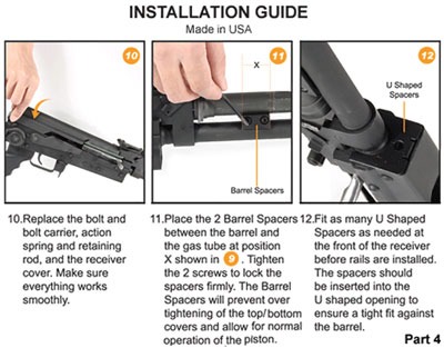 UTG RAIL PICATINNY AK47 DROP-IN YUGO M70