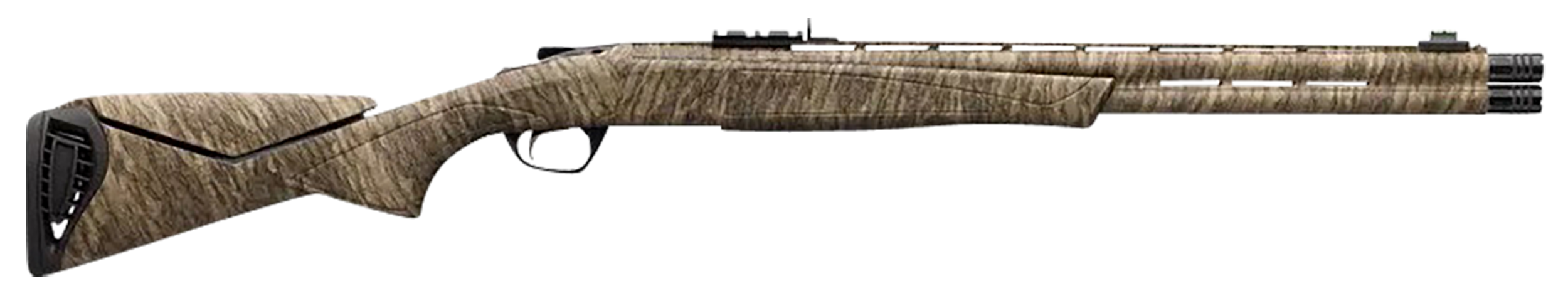 Browning 018728305 Cynergy Ultimate Turkey 12 Gauge 3.5" 2rd 26", Mossy Oak Bottomland, Synthetic Stock with Adjustable Comb, Fiber Optic Sight, Optic Mount, 5 Chokes Included