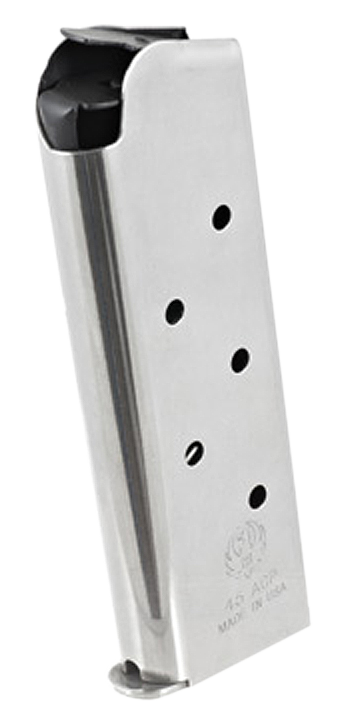 Ruger 90664 SR1911 Officer 7rd 45 ACP Stainless Steel