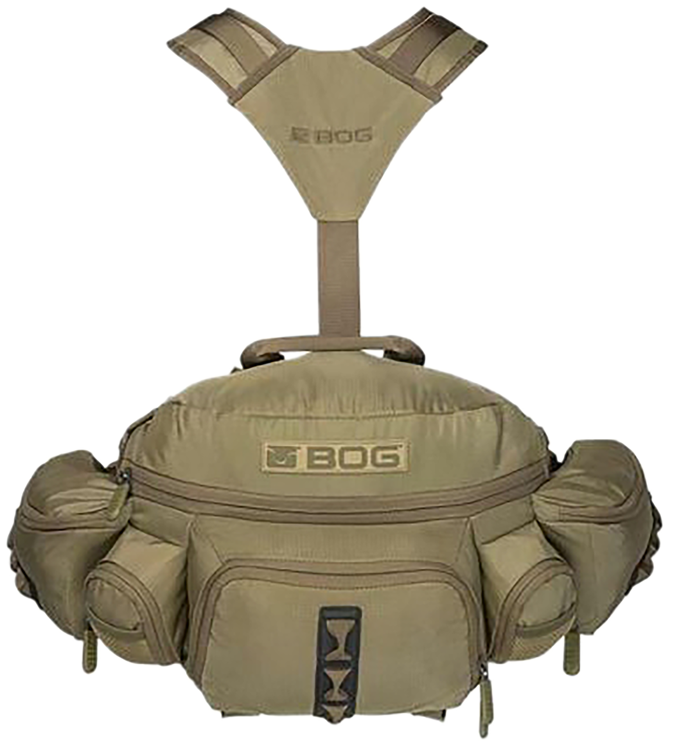 Bog-Pod 1159190 Ultimatum Hunting Fanny Pack OD Green Nylon 1000 cu.in Volume