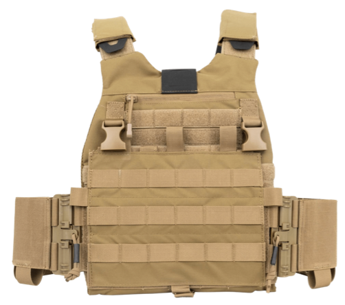 dGUARD DOG TRACKR PLATE CARRIER FDE--LIGHTWEIGHT