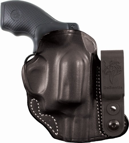 DESANTIS FLEX-TUK HOLSTER IWB TUCKABLE LTHER J-FRAME 2" BLK