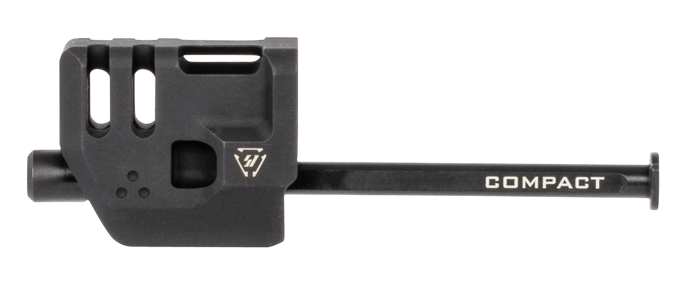 Strike Industries G4MDCOMPC Mass Driver Compensator Black Aluminum with 1.41" OAL for 9mm Luger Glock 19 Gen4