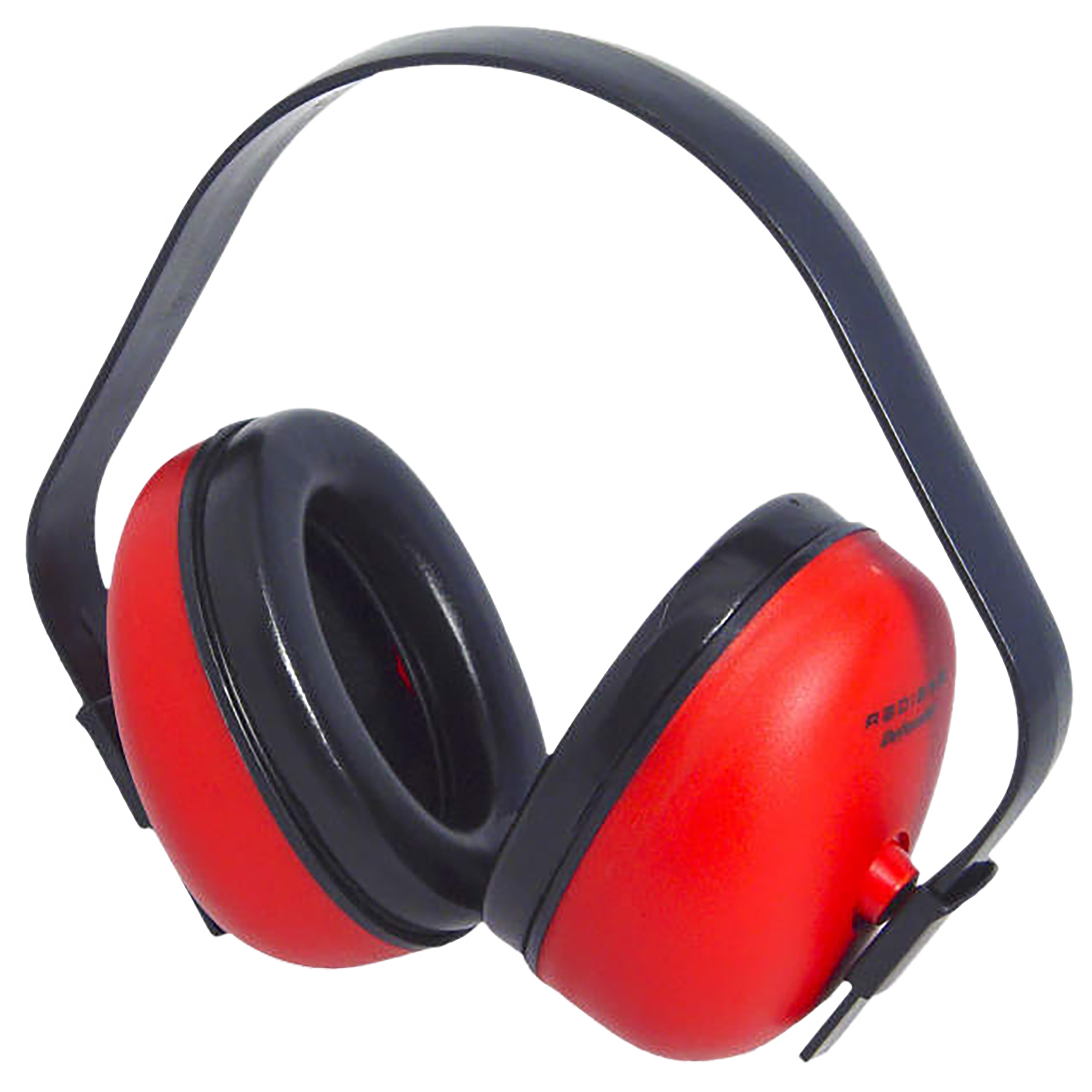 Radians DF0310HC Def-Guard Muff Polymer 23 dB Over the Head Black/Red Adult 1 Pair