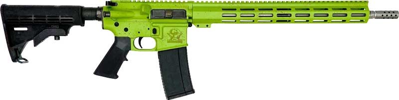 GLFA AR15 SPLATTER 223 WYLDE 16" S/S BBL ZOMBIE GREEN