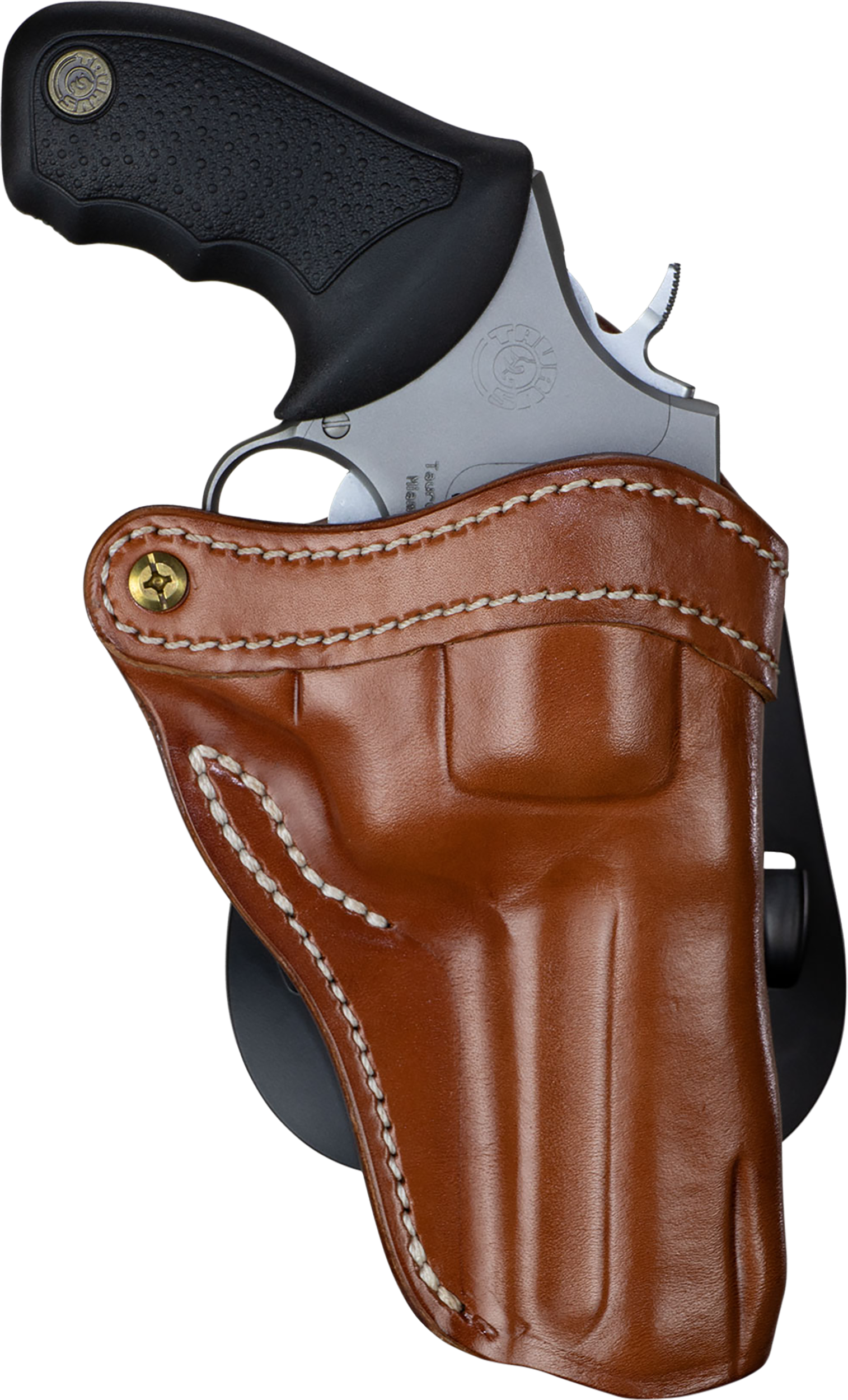 1791 Gunleather PDHR2CBRR RVH2 OWB Classic Brown Leather Paddle Fits Ruger GP100 Right Hand