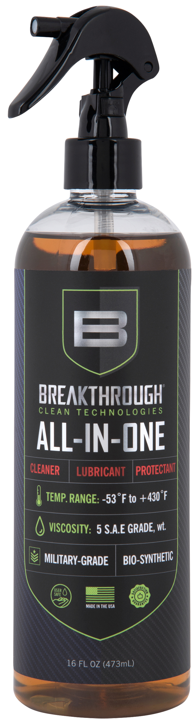 Breakthrough Clean BBAIO16OZ Battle Born All-In-One 16 oz Spray