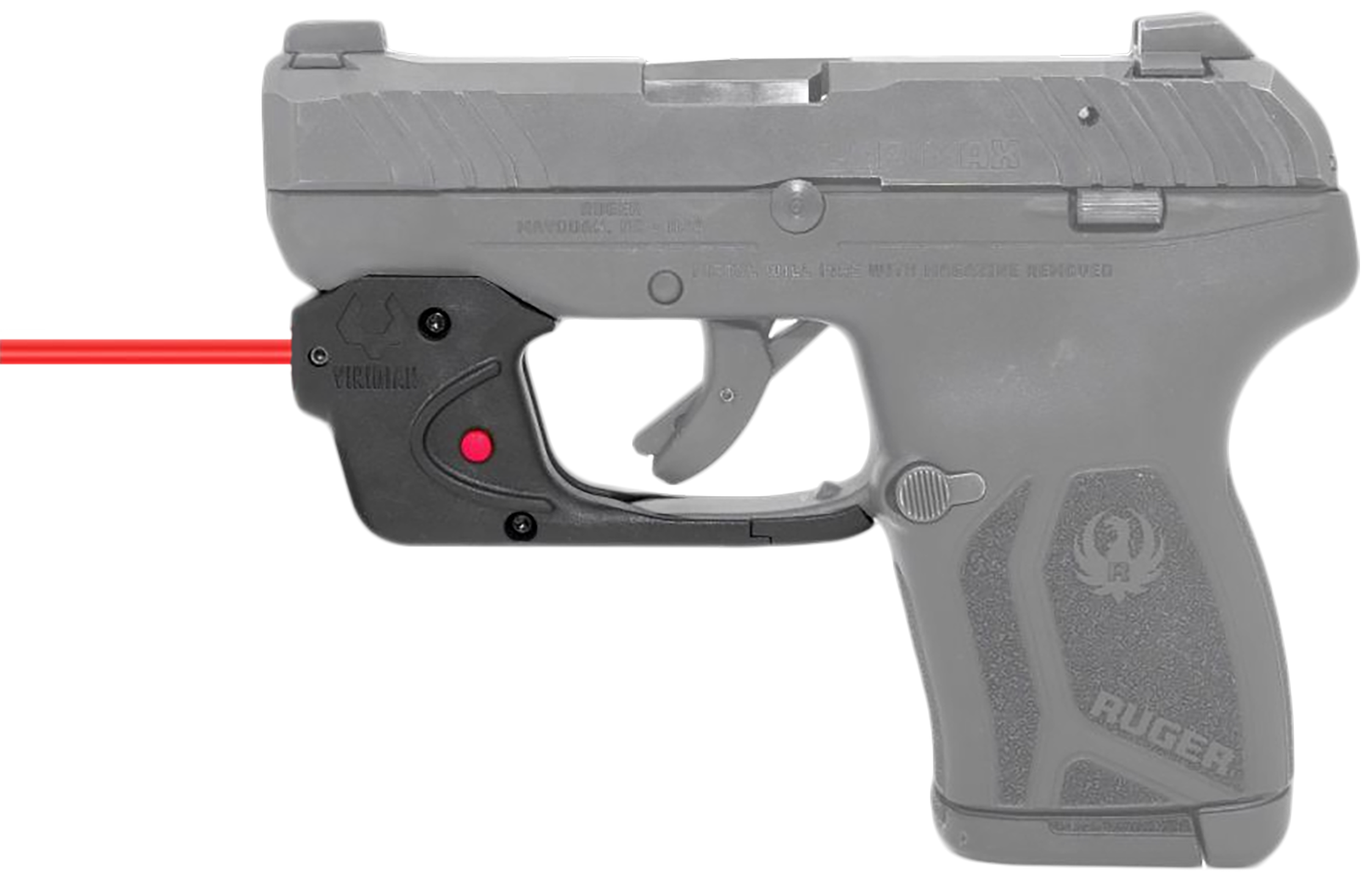 Viridian 9120070 Red Laser Sight for Ruger LCP MAX E-Series Black