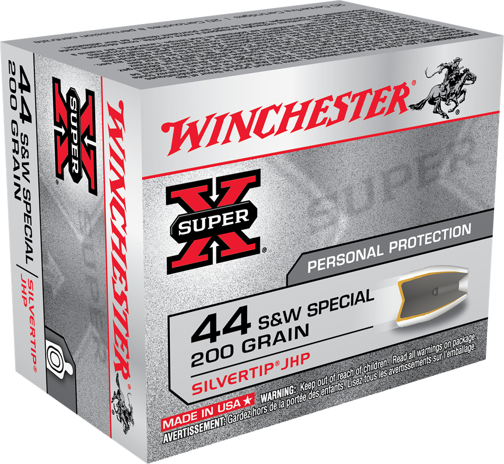 WINCHESTER SUPER-X 44S&W 200GR STHP