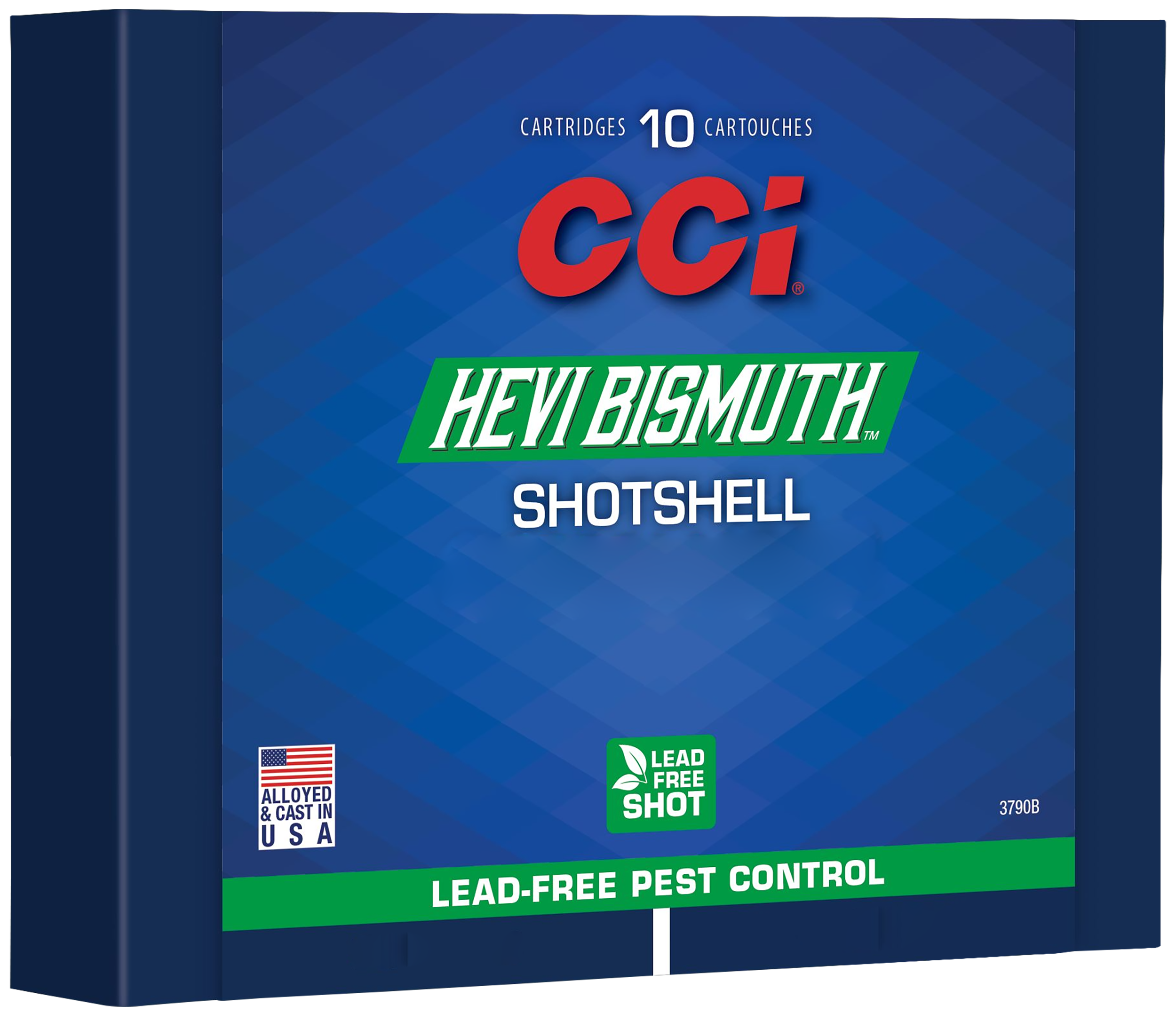 CCI 3744B Pest Control HEVI-Bismuth 44Special/44Rem Mag 10 Per Box/20 Case