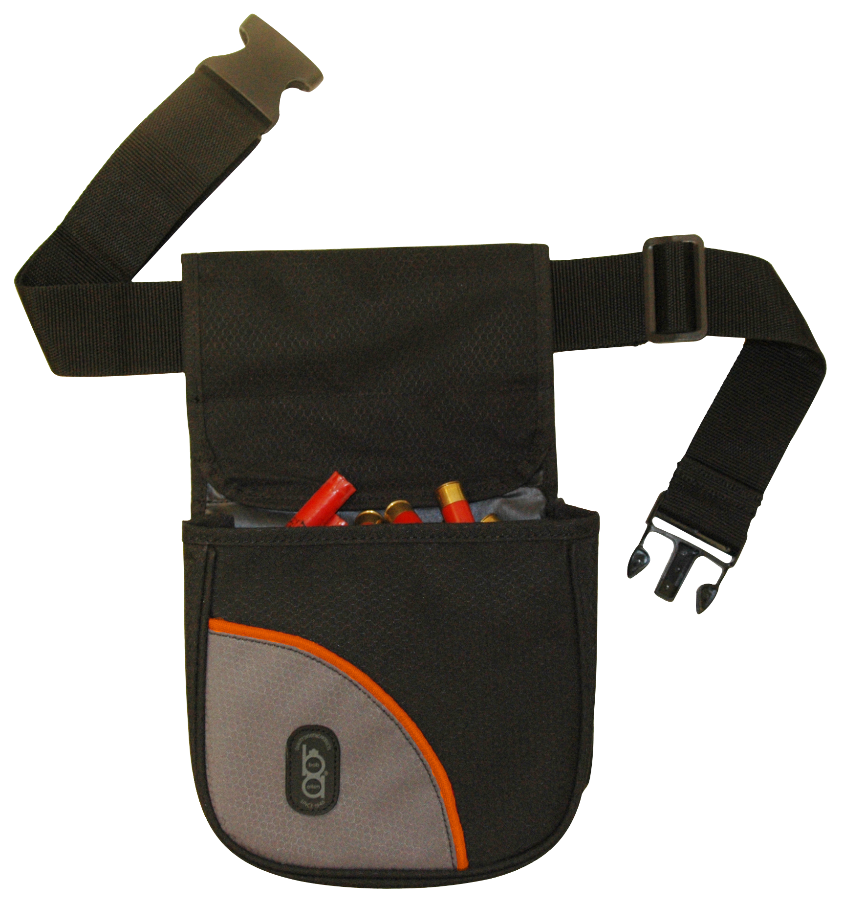 Bob Allen BA430 Club Series Divided Shell Pouch Nylon Belt Mount 26-50" Belt
