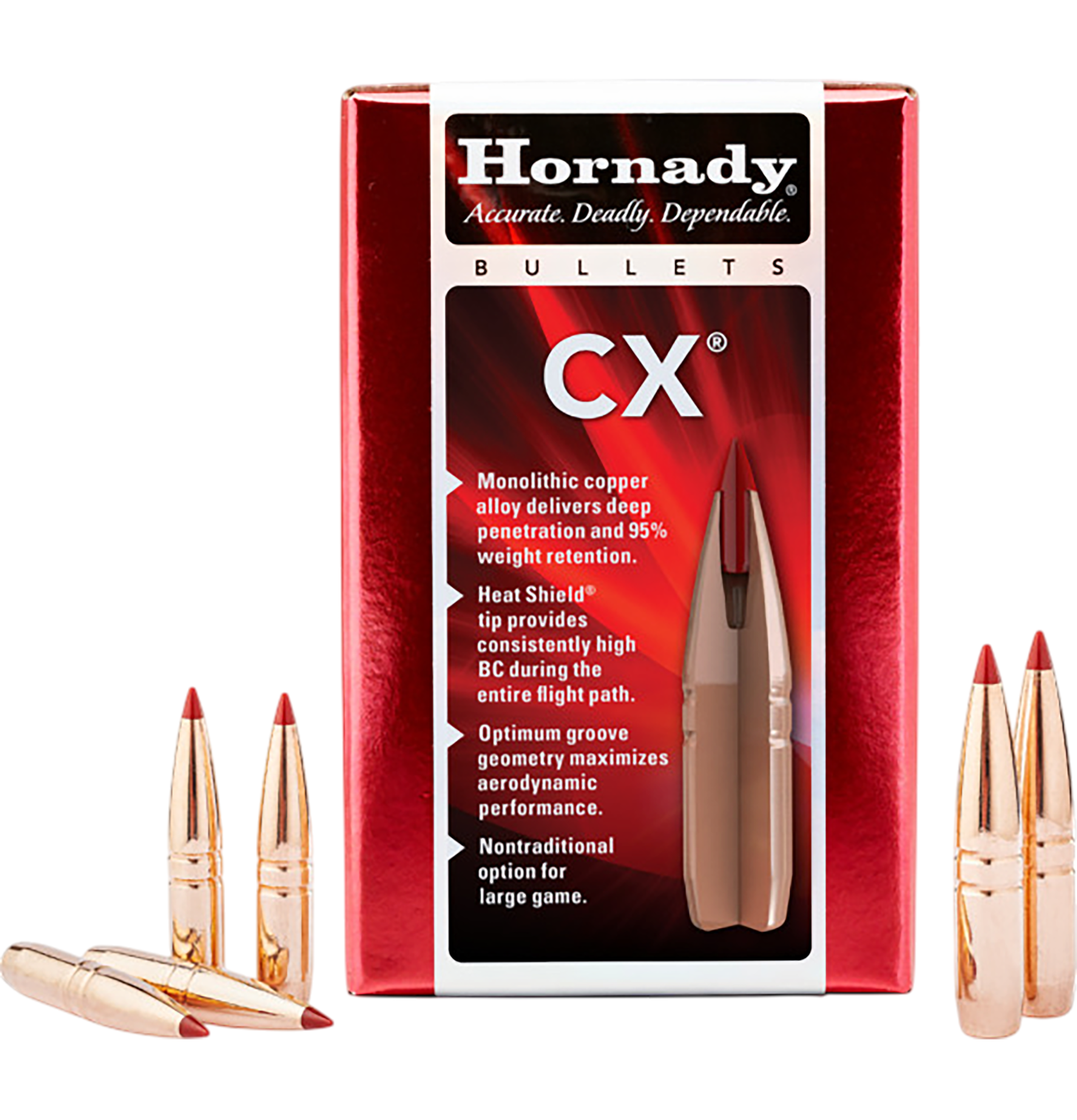 Hornady 33283 CX 338Cal 240gr 50 Per Box/15Case