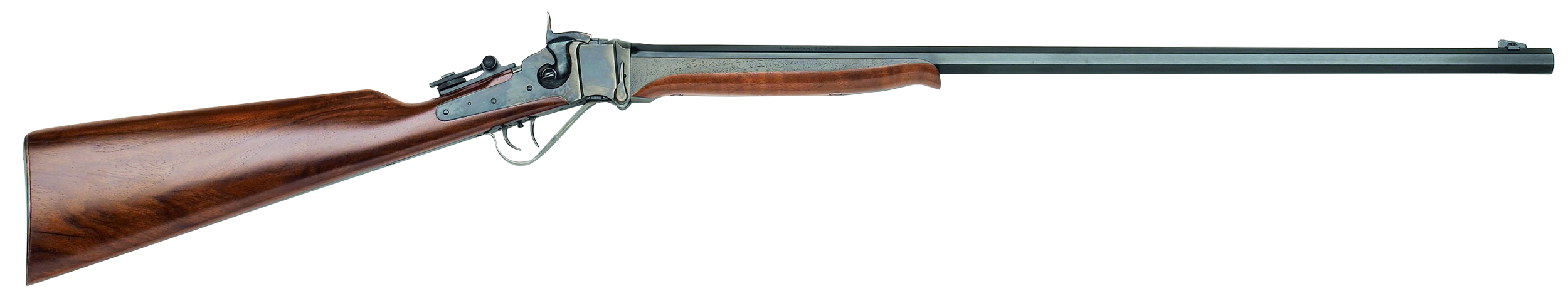 Chiappa Firearms 920192 Little Sharps  22 Hornet 1rd, 26" Blued Octagon Barrel, Color Case Hardened Metal Finish, Oiled Walnut Stock & Forend