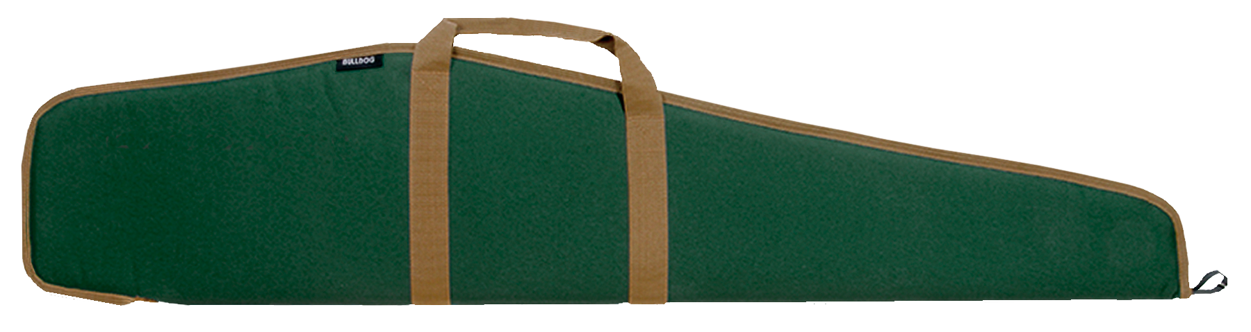 Bulldog BD101 Pit Bull  48" Green w/Tan Trim Water Resistant Nylon Closed-Cell Foam for Scoped Rifles