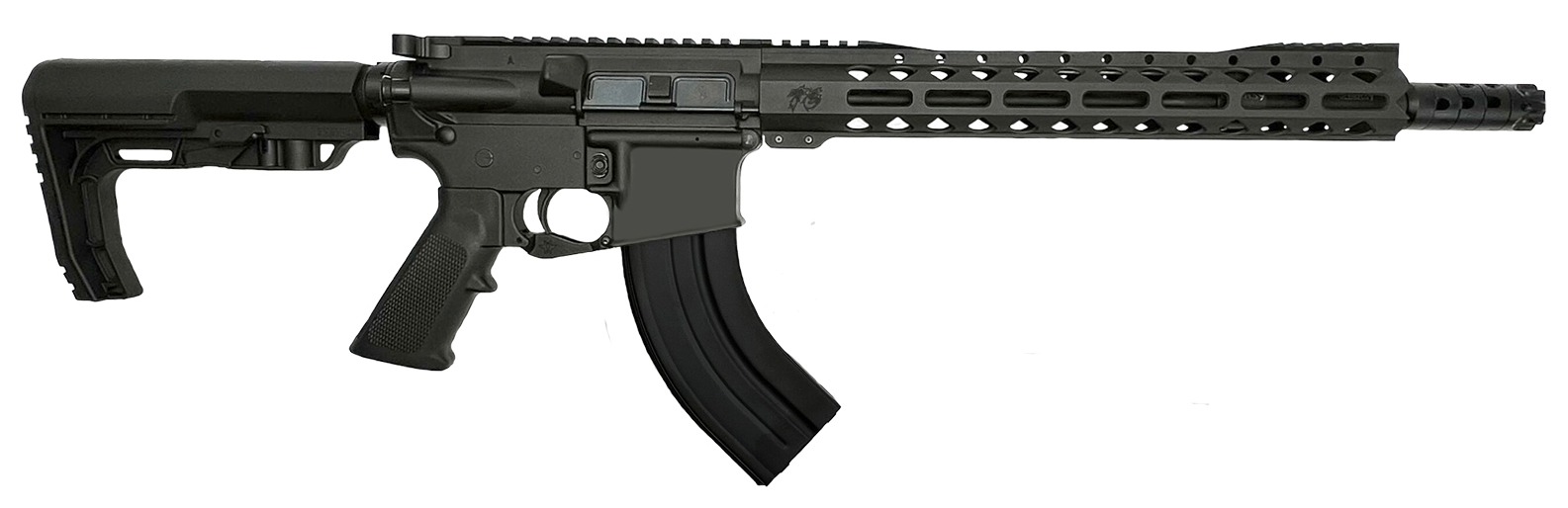 T6 WARRIOR SERIES BASE TCS 7.62X39 16 MLOK BLK