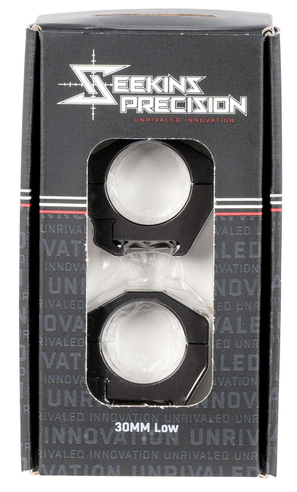 Seekins Precision 0010620002 Scope Rings  Matte Black 30mm Low