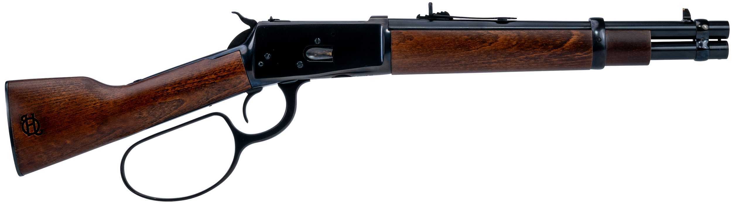 Heritage Mfg RH92357121 92 Ranch Hand 38 Special +P 357 Mag 5+1 12" Black Oxide Alloy Steel Barrel, Black Oxide Alloy Steel Receiver, Hardwood Fixed Stock