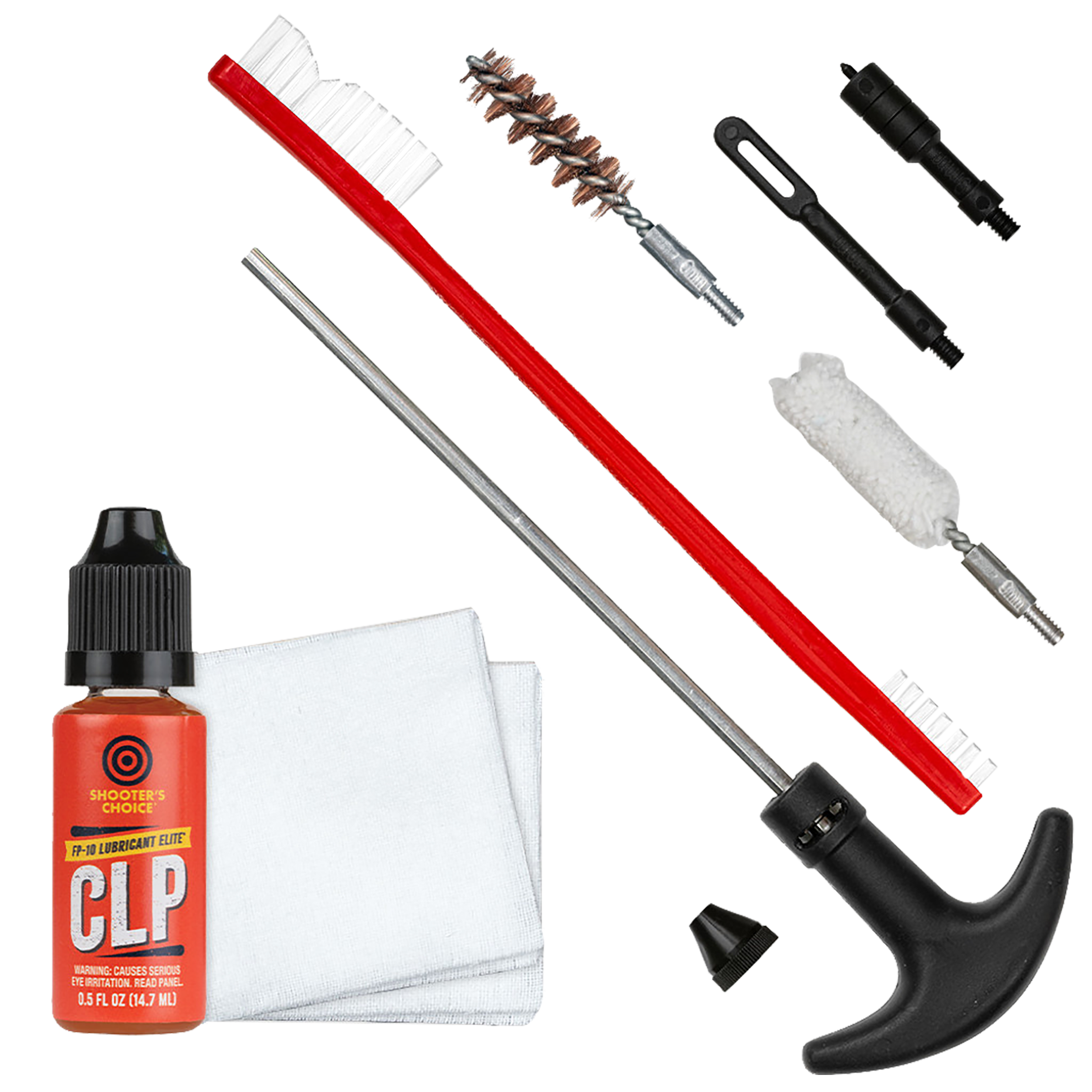 Shooters Choice SHFSRK9MM Gun Rod Cleaning Kit 9mm Pistol