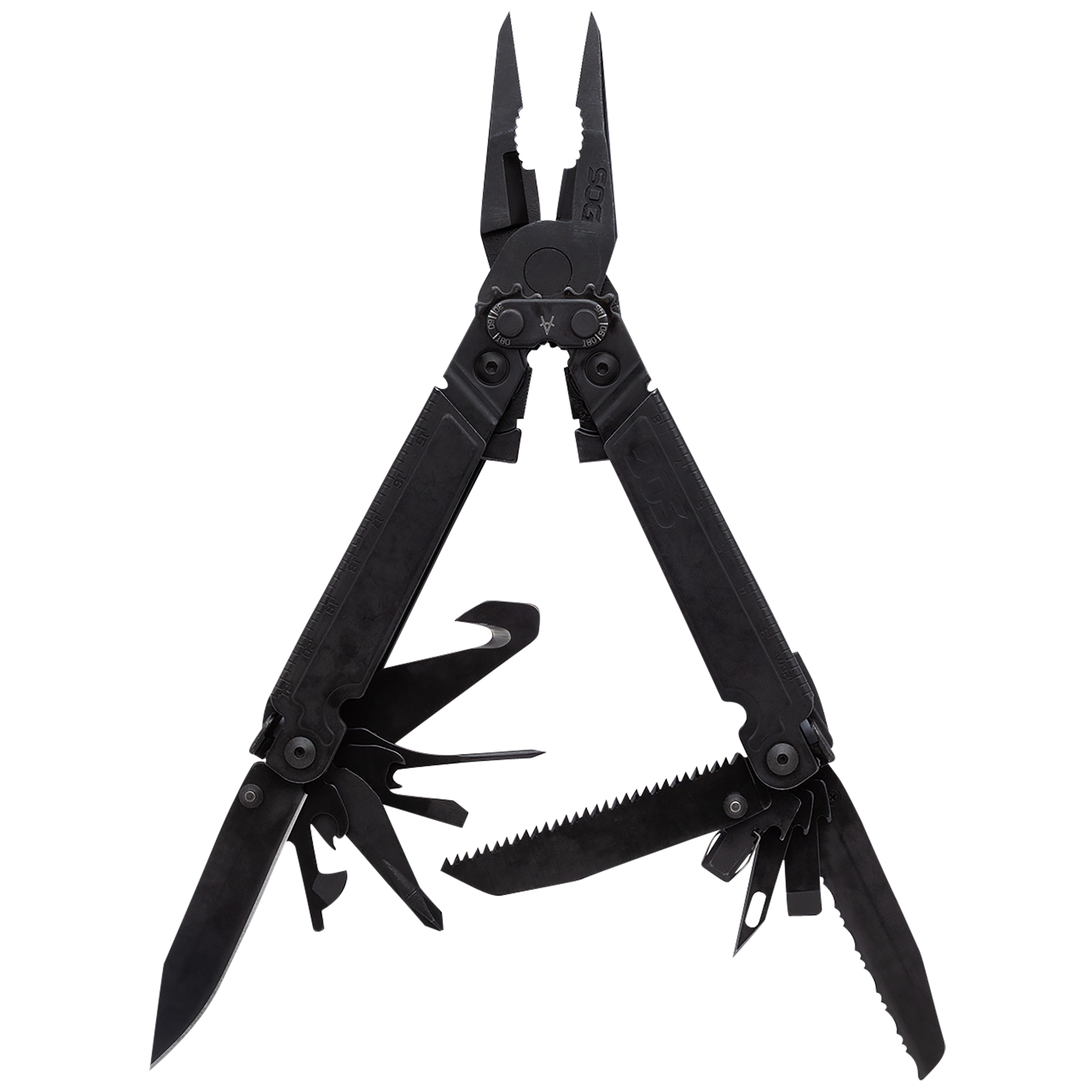 S.O.G SOGPA3002CP PowerAccess MT Black 5Cr15MoV Stainless Steel 6.82" Long