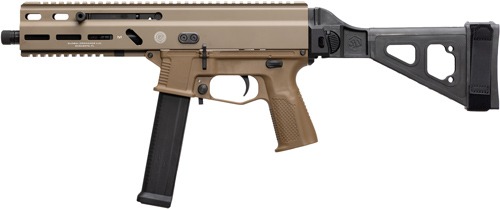 GRAND POWER STRIBOG SP45A3 45ACP 8" BBL 20RD W/BRACE FDE