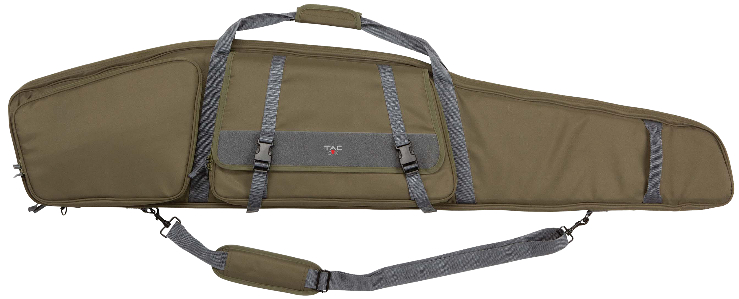 Tac Six 10954 Garrison Rifle Case OD Green 600D Polyester Foam Padding