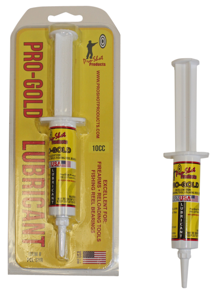 Pro-Shot PGLSYR Pro-Gold Lubricant 10 cc Needle Oiler