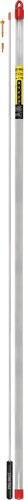 PRO SHOT STAINLESS 1PC RIFLE CLEANING ROD 48" .50CAL W/JAG